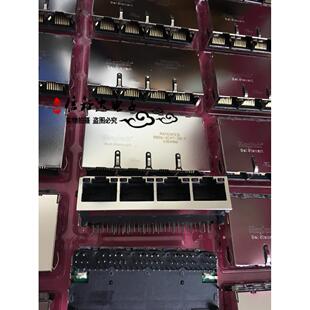 BEL RJ45 0826 以太网多端口插孔母座连接器全新原装 1C4T