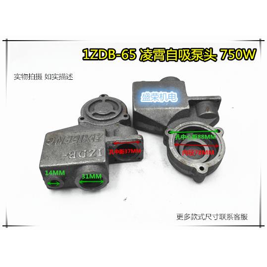 铸铁水箱750W1ZDB-65阳春/界1WZB65/广东凌霄/蓝霸自吸泵头