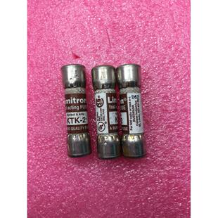 LIMITRON美国进口保险管熔断器2A 600V 10x38mm KTK-2