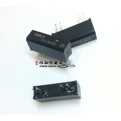 RRF51A24D F51A24D OKI原装 进口常开型1A24V SIP4干簧继电器24V