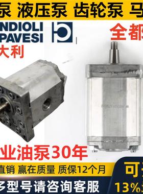 意大利BONDIOLI齿轮油泵HPLPA341SW4G7G6B00液压站电动马达HPLPA