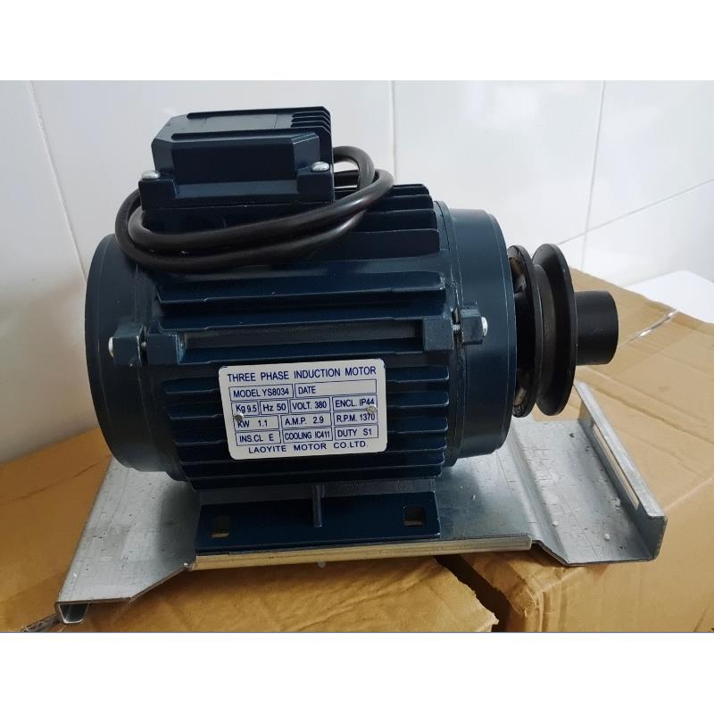 新款劳伊特电机套装YS8034-1.1kw1380型风机全铜线原装正品电机