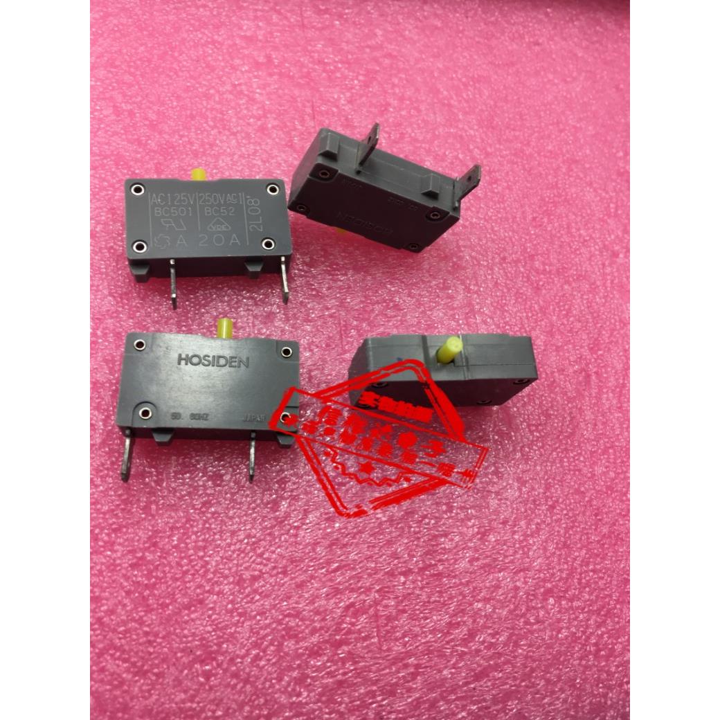 HOSIDEN日本星电进口小型微型 过载保险开关20A 250V电路保护开关