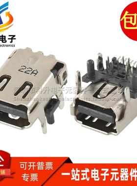 3VM11201-D730-7H Foxconn/富士康 Mini DP高清连接器 19PIN 母座