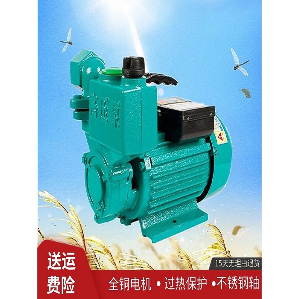 水井自来水自吸泵增压小型深井抽水机全自动家用高压220v单相功率