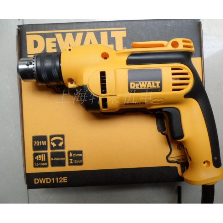 得伟电动工具DWD112E大功率带调速正反钻手电钻手枪钻13MM多功能