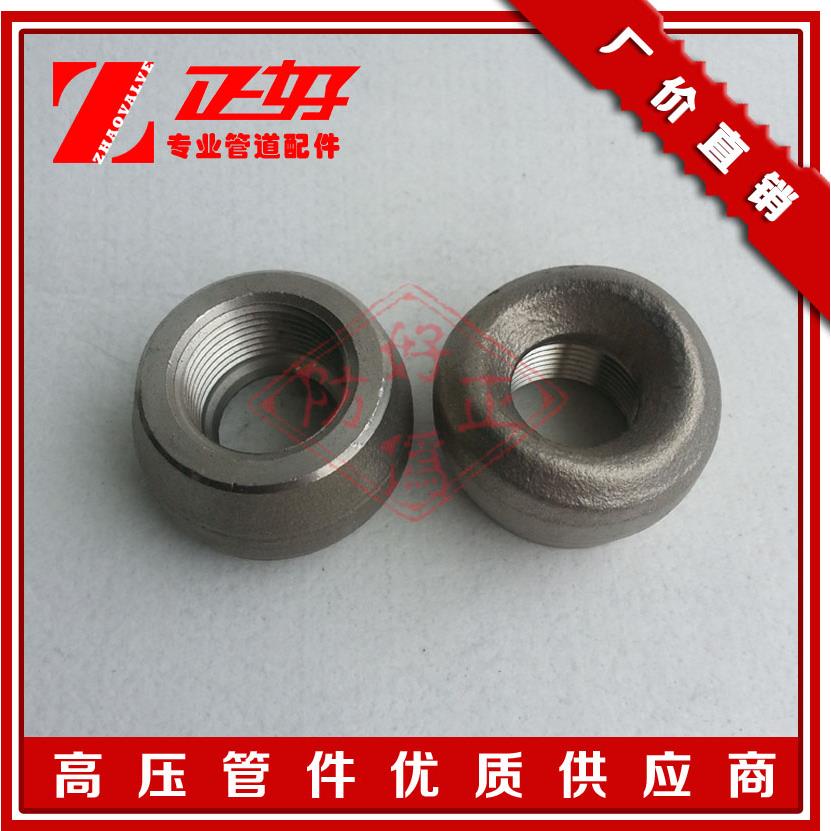 3000LB不锈钢304内螺纹支管台 316L高压丝扣支管座碳钢内丝对管台