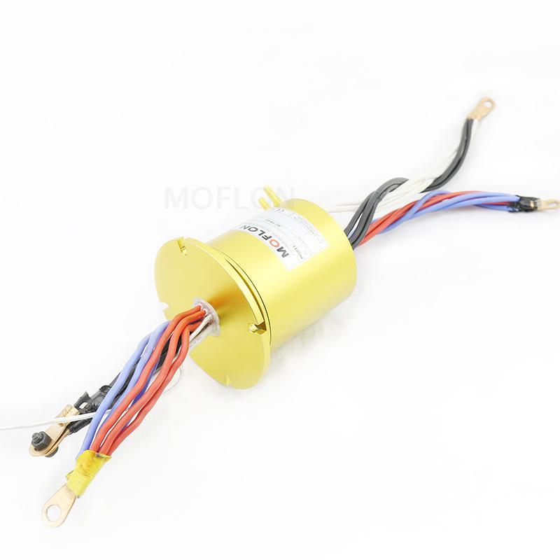 转子法兰滑环 2路~6路导电滑环 集电环 MZ086系列