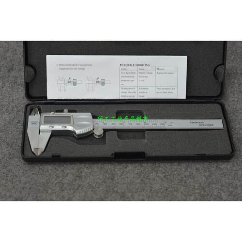 HEYCO TOOLS德国测量工具6寸高精度便携数显游标卡尺150mm 1807
