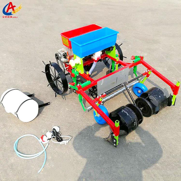 手扶花生（玉车带机花生播种 玉米花点生播机 覆膜喷药起垄一施肥