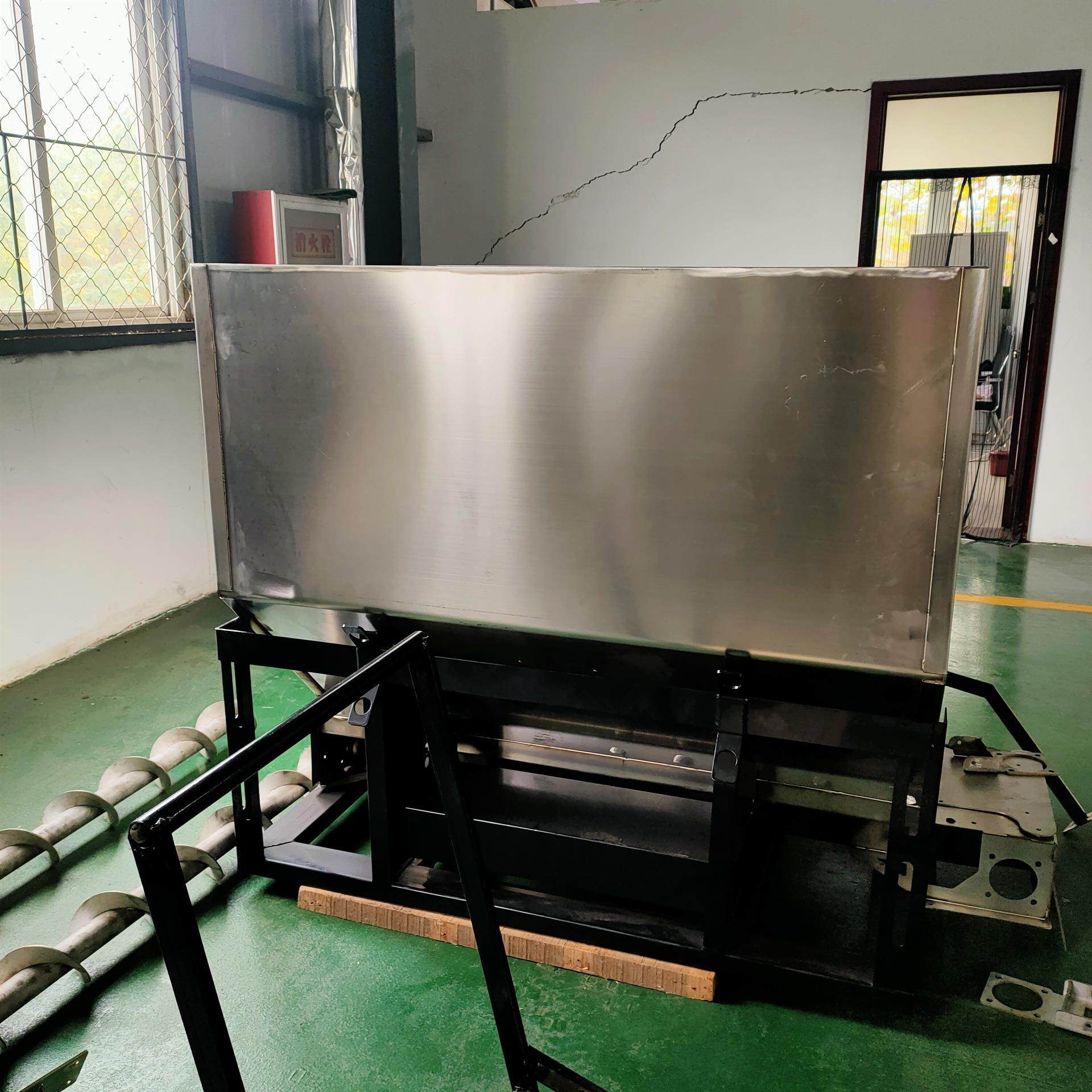 盐德申载式移动方便电车323融动雪撒布机 不锈钢大容量冬季化雪撒