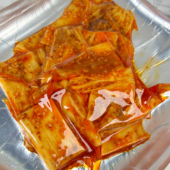 札萨牛板筋香辣大块开袋即食 软烂入味