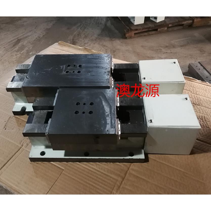 160一字数控滑台机床加工中心硬轨单向拖板滚珠丝杆精密铸铁导轨