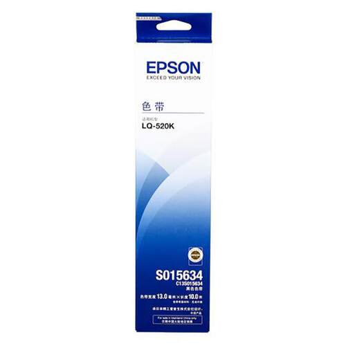 爱普生(Epson)C13S015634适用LQ-520K/LQ-300KH原装色带(计价单位