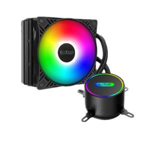 超频三巨浪120cpu水冷散热器电脑台式机一体式水冷水排风扇AM4