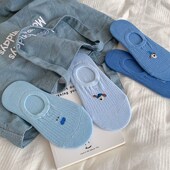 夏 清新日味道 海盐蓝船袜真 速发海边捡贝壳 是太治愈啦