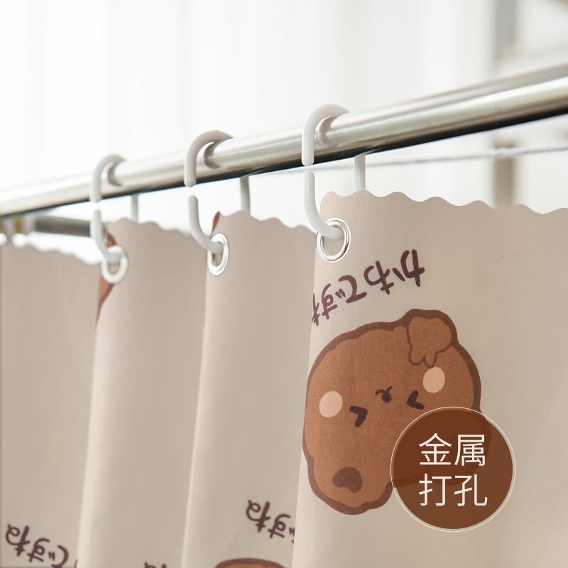 速发宿舍床帘送支架上铺学生寝室遮挡帘上下铺含支架遮光布帘希良