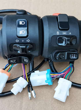 台铃电动左右调速转把手开关总成GC6标兵8萌N1彩N2N3苏BN国标车30