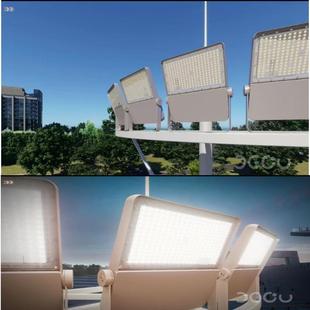 2580工私模LED投光铸灯100w200w300w400w中高灯专用厂压杆灯头