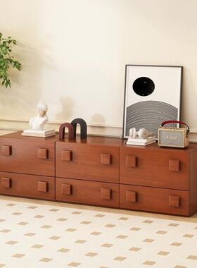 移动卡10517门柜储物柜收电纳柜中古古风复阳台柜卸个性视柜可拆