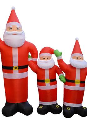 大景布置摆场件电动充气圣老87954人诞欧规型插头