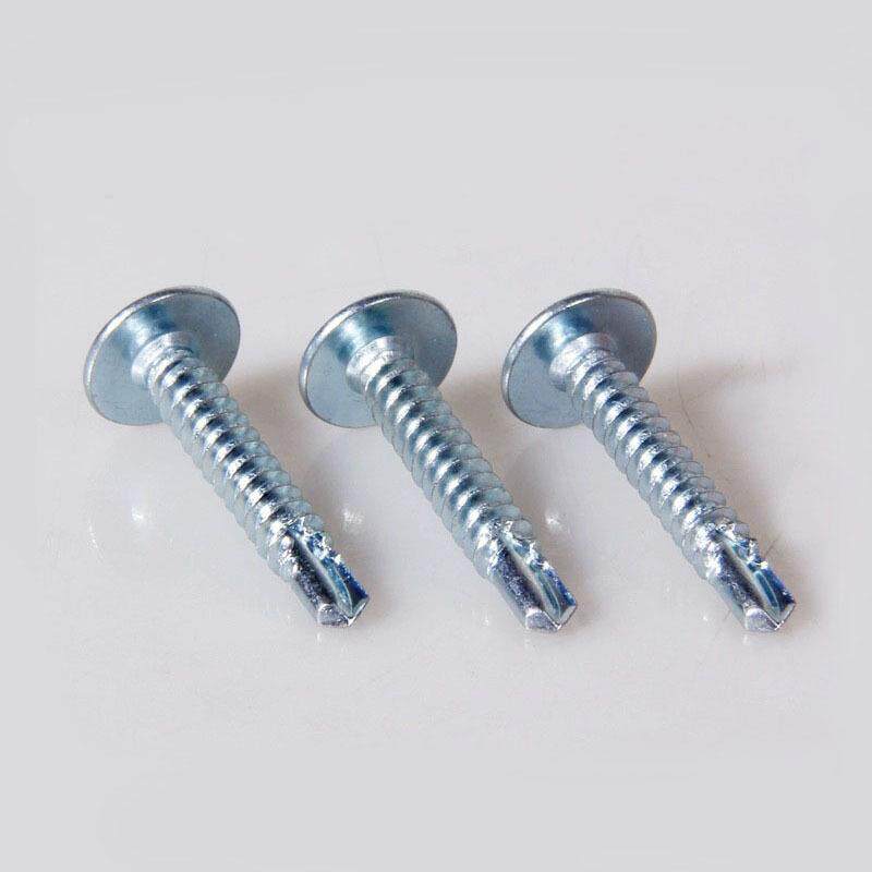 尾厂家直销大扁头钻十尾螺司丝高品质字大扁头自攻螺丝89535钉华