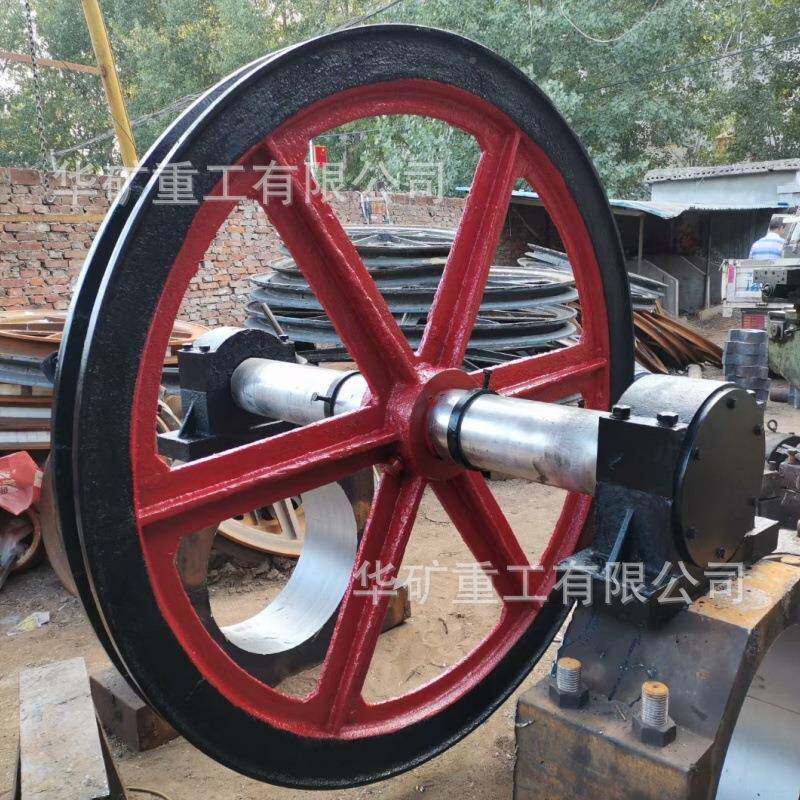 矿用立井稳车稳轮斜井天绳槽提升矿用天轮T68646XG-00/816车天轮