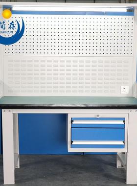 台厂家直工桌销重型作流水线检测桌复合板工作桌实DDI验车间打包