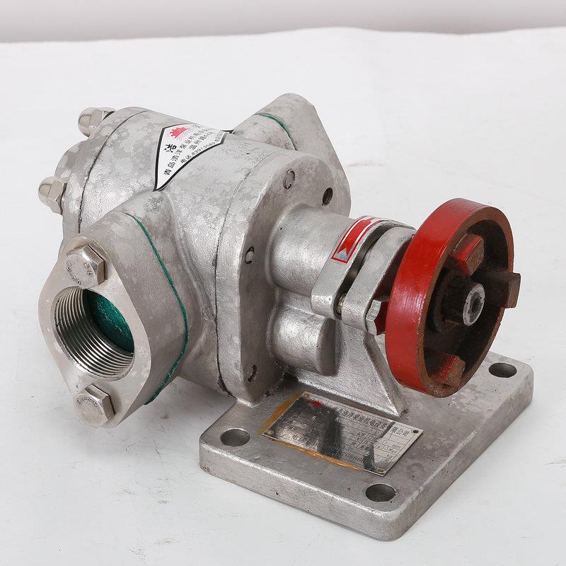 kcb不钢电动齿轮泵油轮小型漆齿泵高粘度齿锈DQV轮泵电机组