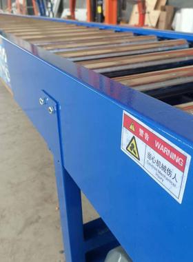 16753厂组装流水线有动力无动滚力输送机工遇阻轮可停滚筒输送机