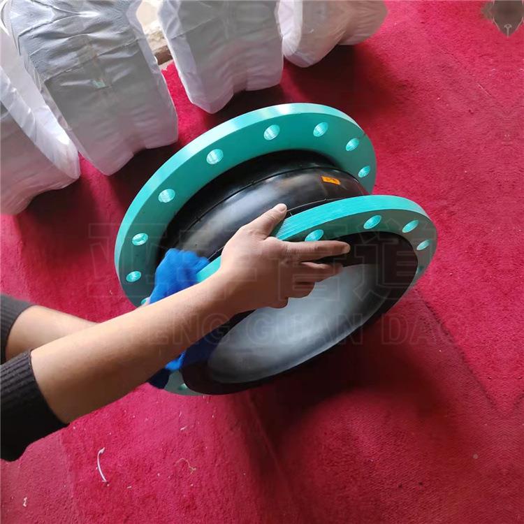 管道用JGD胶软连接KX型T橡可曲体挠单球橡胶接头规格型号SWO齐全