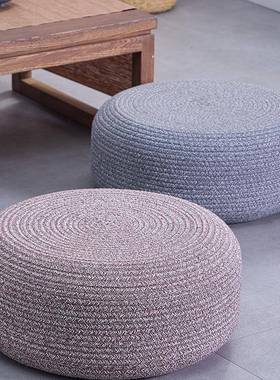 日式蒲团坐垫地编榻榻上米软坐墩打家用坐禅YB-24832修垫草垫子跪