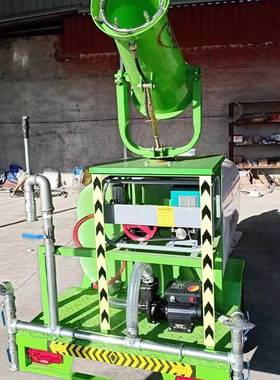 工地用三轮洒卫水车炮电雾42903动四轮洒水车新能源多功能水环洒