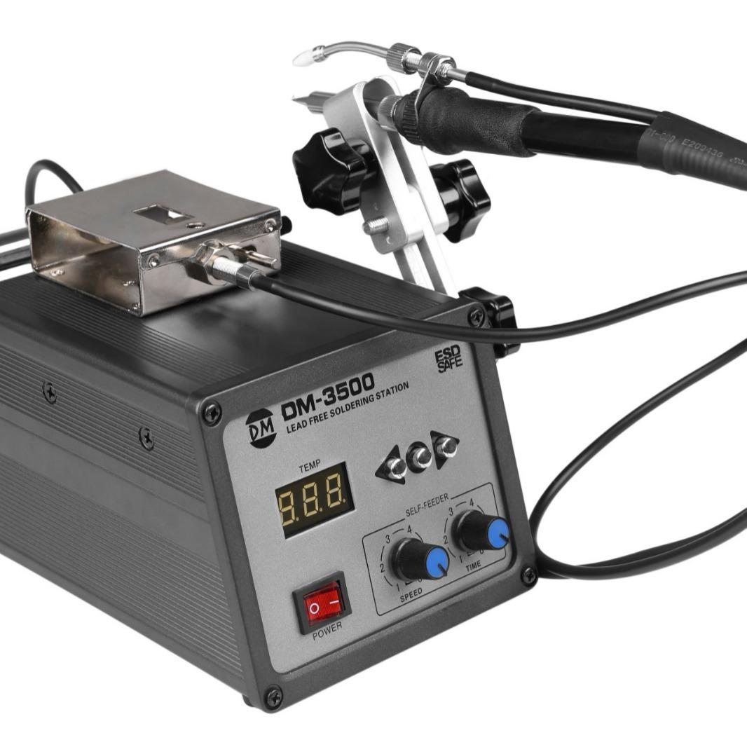 厂家锡直供350脚出机自动出锡0踏无铅焊台脚踏自动送锡电LJI烙铁