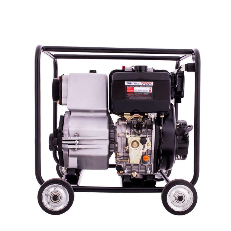 大马力柴4油机寸污水泵泥浆泵Y4ES0C泵B便携式汽油清淤泵防汛YT4T