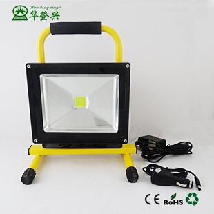 LED投光充投光灯户外强光露营灯应急移灯电工按客户要地便携灯式