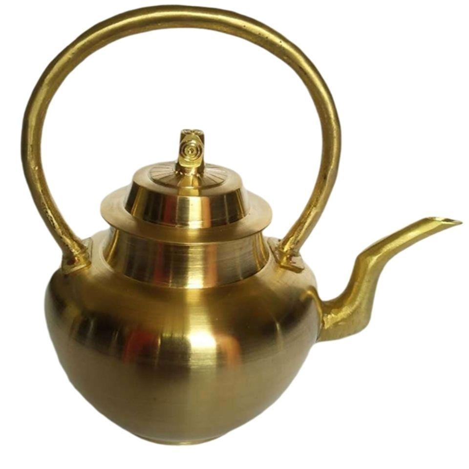 烫酒铜家用F87MJS8M壶镇安铜酒婚酒壶结摆件中式复壶古温酒