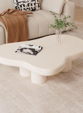 奶油风客厅家用云朵简茶几小户型现代约网IPF红202几5新轻款奢小