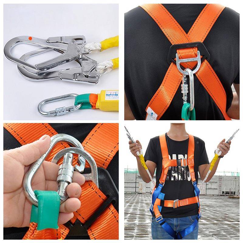 建设H002高空安带+ZAG全缓MDR冲绳建筑A工地高全身五空点式安全带