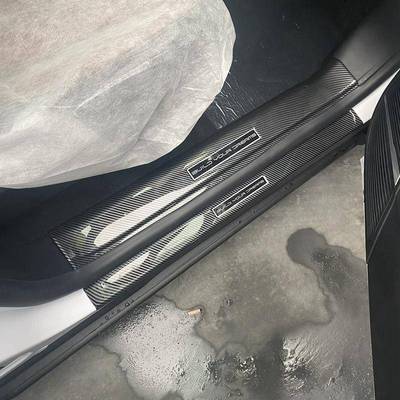 比迪唐新门源门槛条改装专用碳纤亚维迎Gn000001宾踏板后护板能内