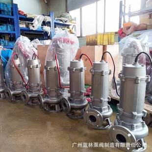 3005WQ80 4不锈钢0污水2潜水泵耐腐蚀无堵塞FGO污水潜水电泵