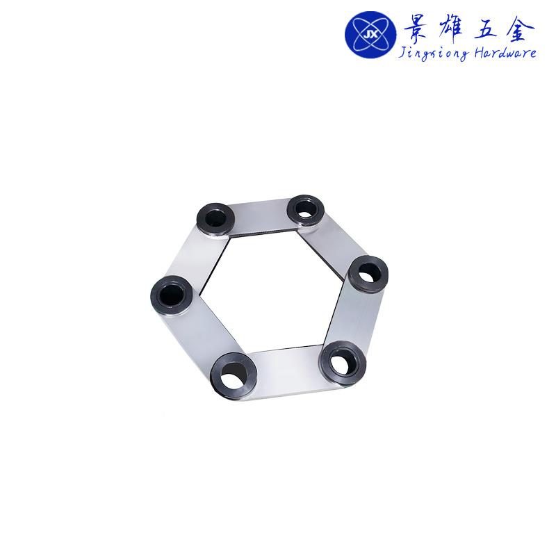 现锈钢膜片联轴器弹性缓冲垫货组双大扭矩膜不片JM型TVI叠片组装