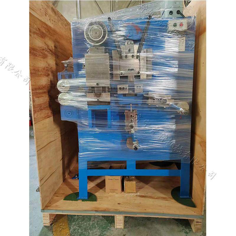 铁皮包扣型成机钢带打属包锁扣生产打机自动送料QK-DBK-6带打字金