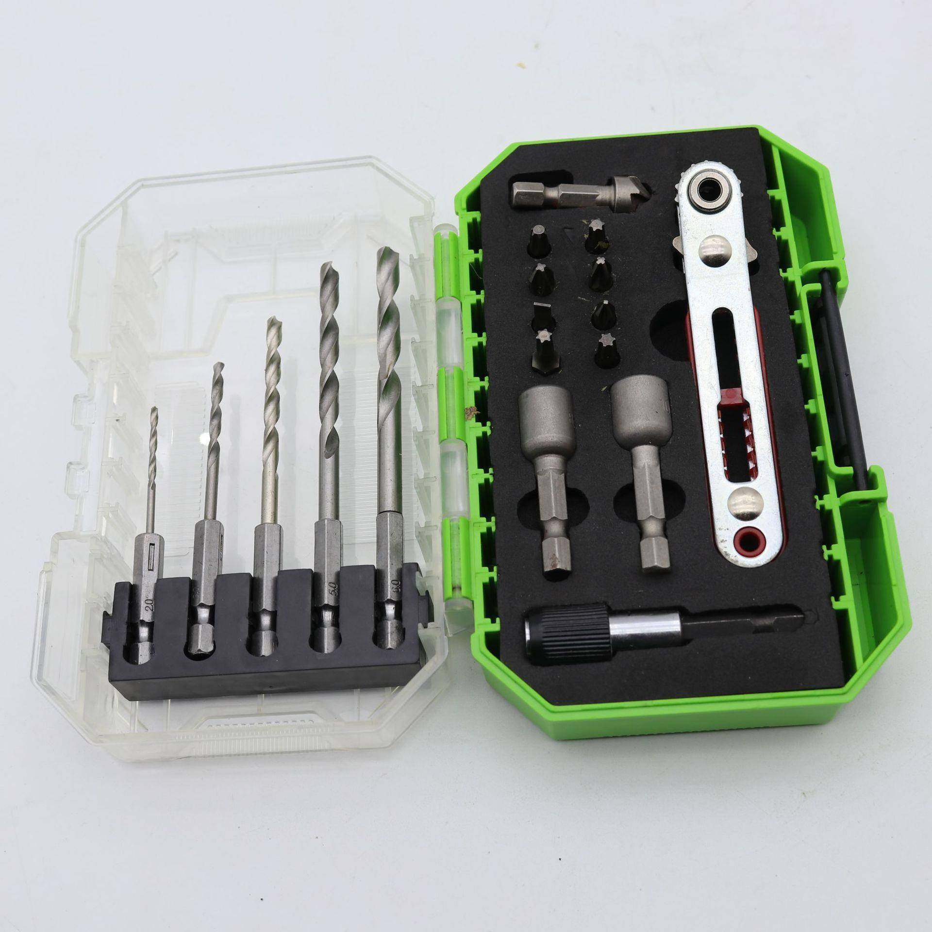 M35英制麻花钻多刃尖套装14PCS152221/161/2,13PCS1/1-6-1/4