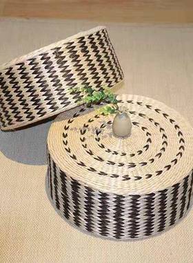 加厚草编修蒲团民宿佛坐台垫茶道阳休闲坐墩禅垫子榻榻米打96060