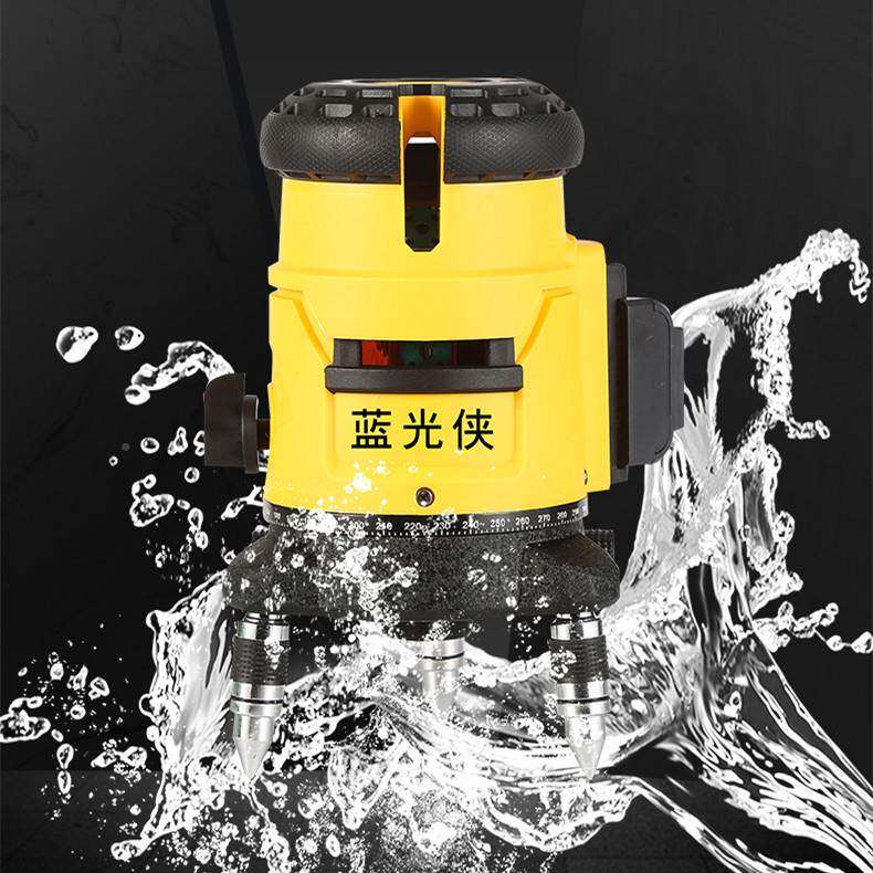 外蓝光红线线3线5线o-010自动2打线侠投线仪可充电户外易携带水平