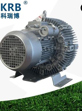 农村型音污水小处理RIY曝气低噪铝合金材质用气环式高压风机旋涡