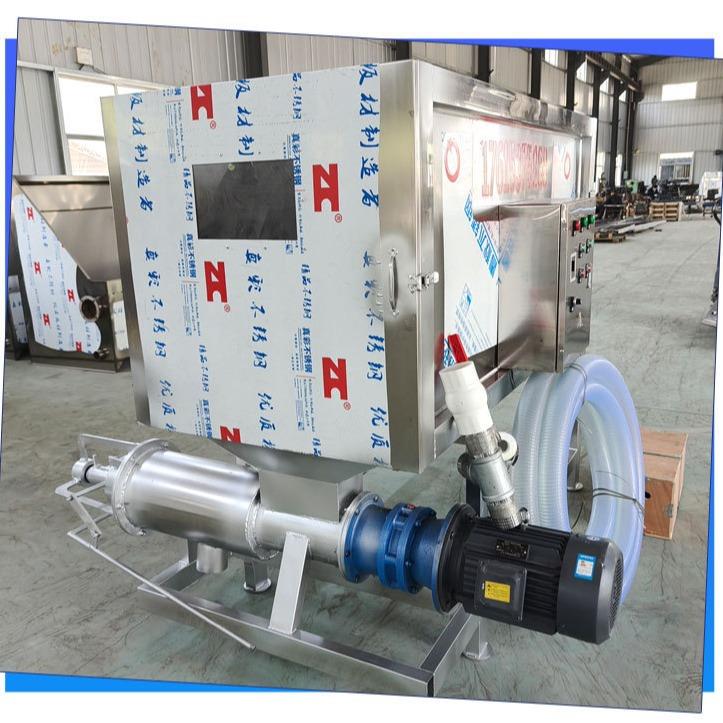 滚筒滤机整不锈钢肉鸭微粪脱水脱机养殖场猪粪干湿分离机纸IDH浆