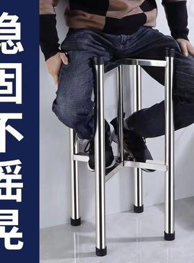 加厚不锈钢菜地架房厨商用砧板架cp#36208板骨落式菜墩架剁肉案板