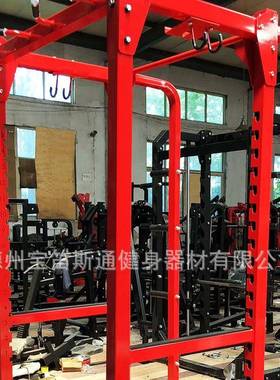 业深专DF13蹲架框式龙用门架多功能商卧推杠铃架健身综合训练架器